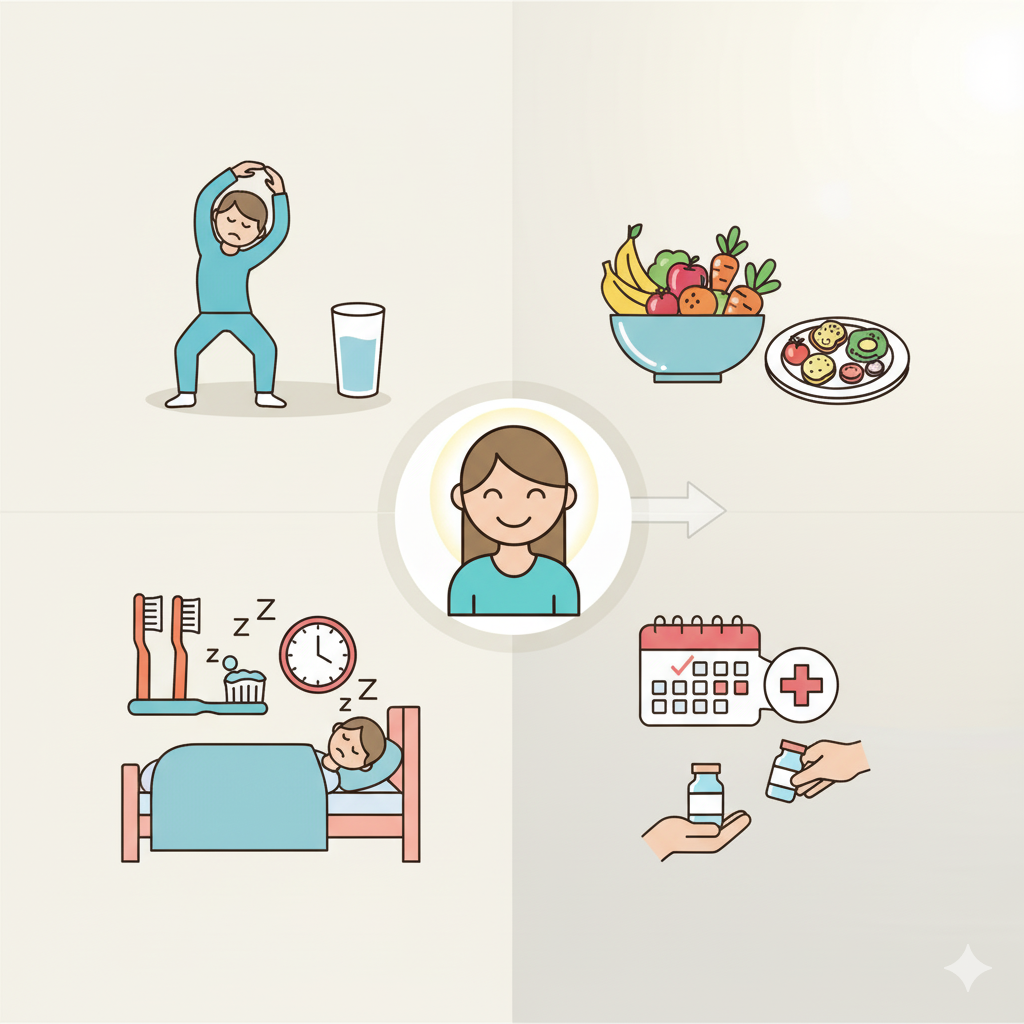 การดูแลสุขภาพพื้นฐานที่ทุกคนควรรู้