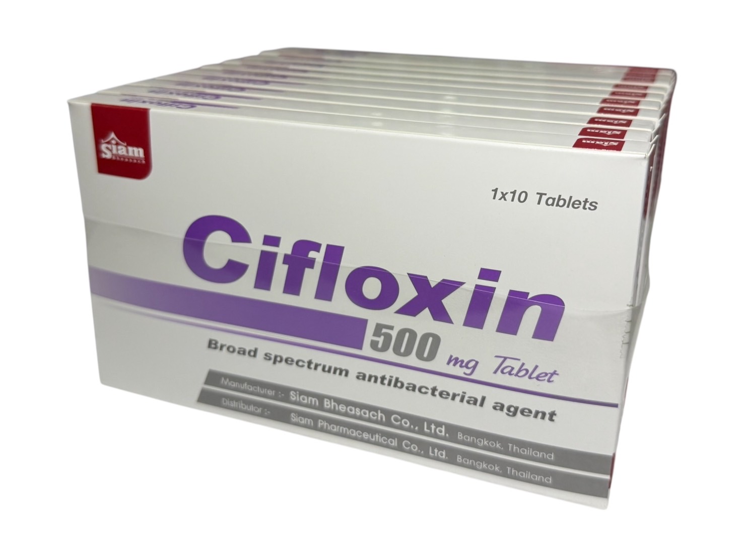 CIFLOXIN 500 10X10siam